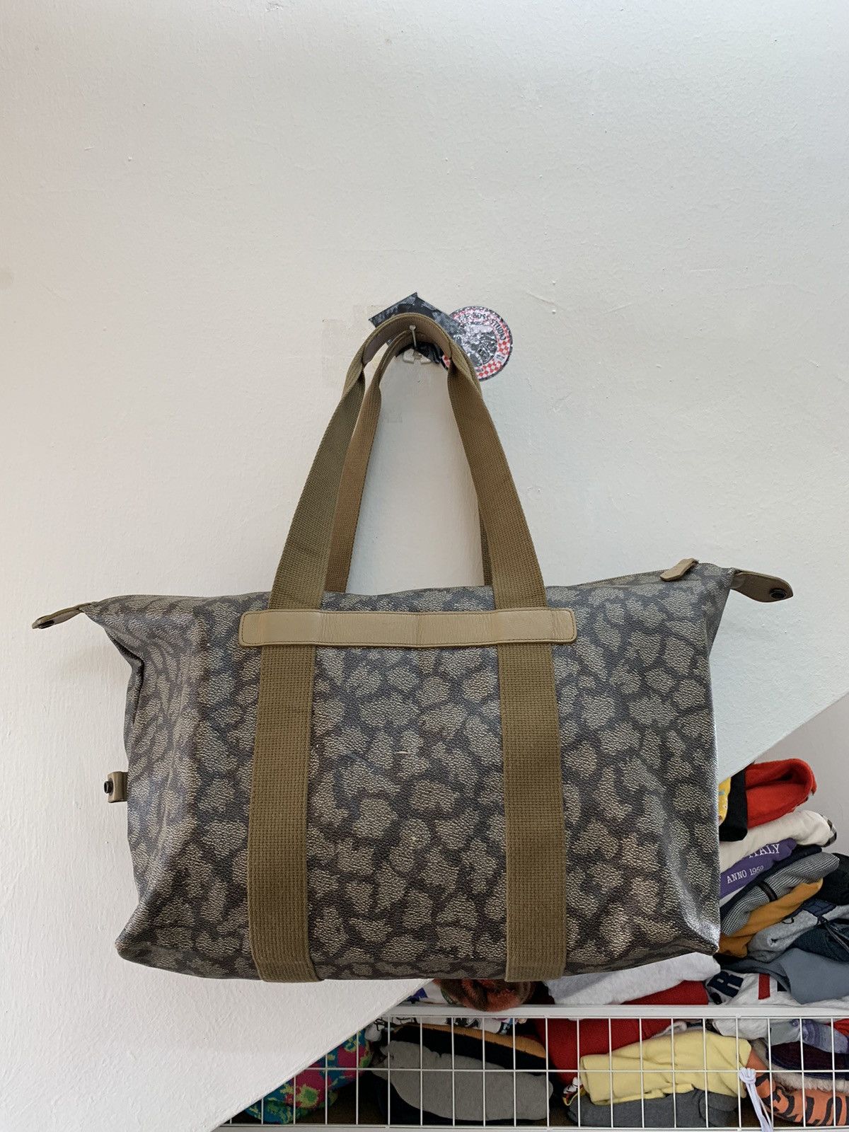 Vintage × Yves Saint Laurent Yves Saint Laurent Authentic Vtg Giraffe Large Travel Bag Size ONE SIZE - 3 Thumbnail