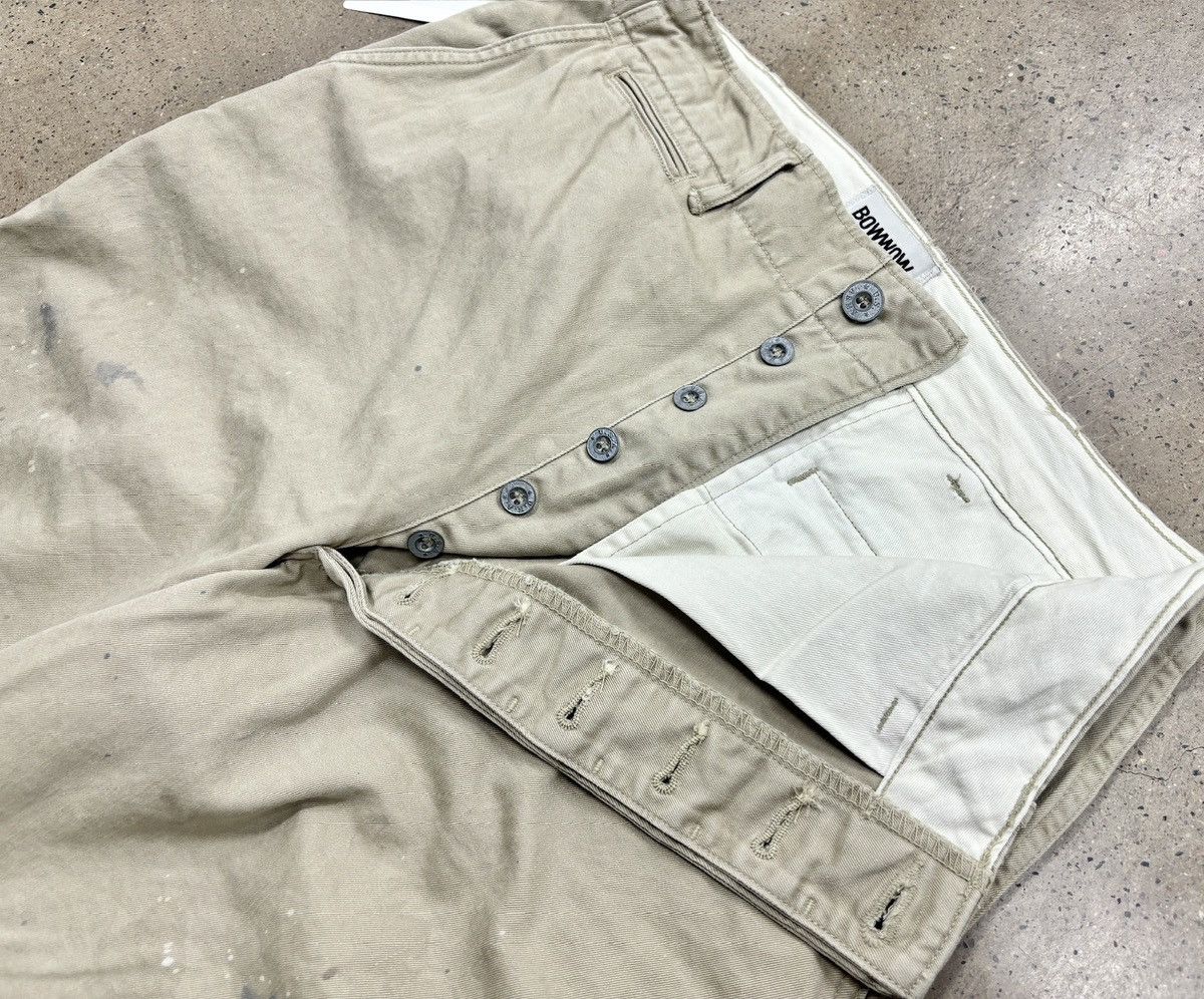 BOWWOW M41 CHINO TROUSERS (Metal button)