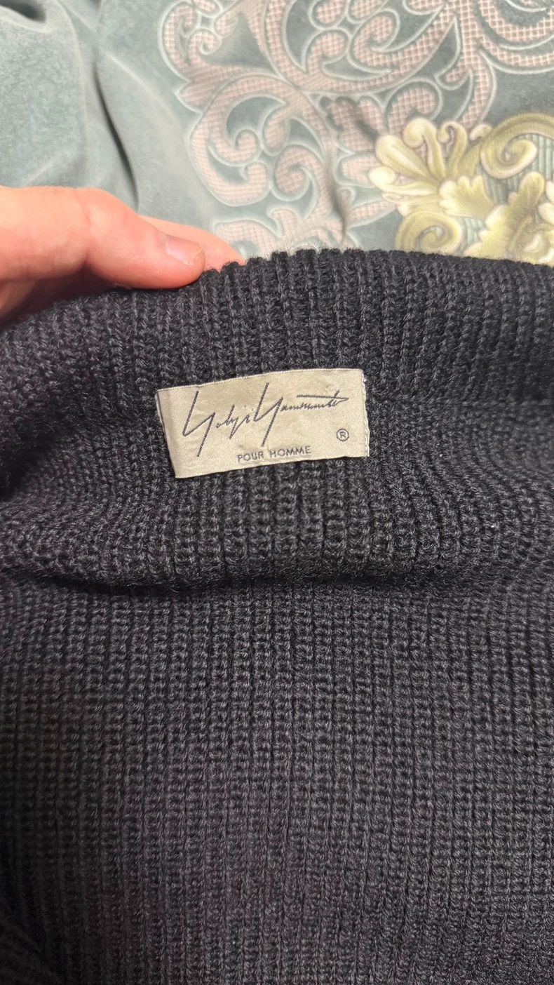 Yohji Yamamoto Yohji Yamamoto Knit turtleneck sweater 2501-Nextarrow Size US L / EU 52-54 / 3 - 3 Thumbnail