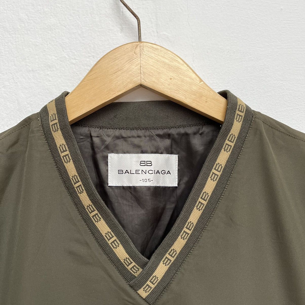 Balenciaga Vintage Balenciaga Golf Light Jacket Big Logo Full Taped Size US XL / EU 56 / 4 - 4 Thumbnail