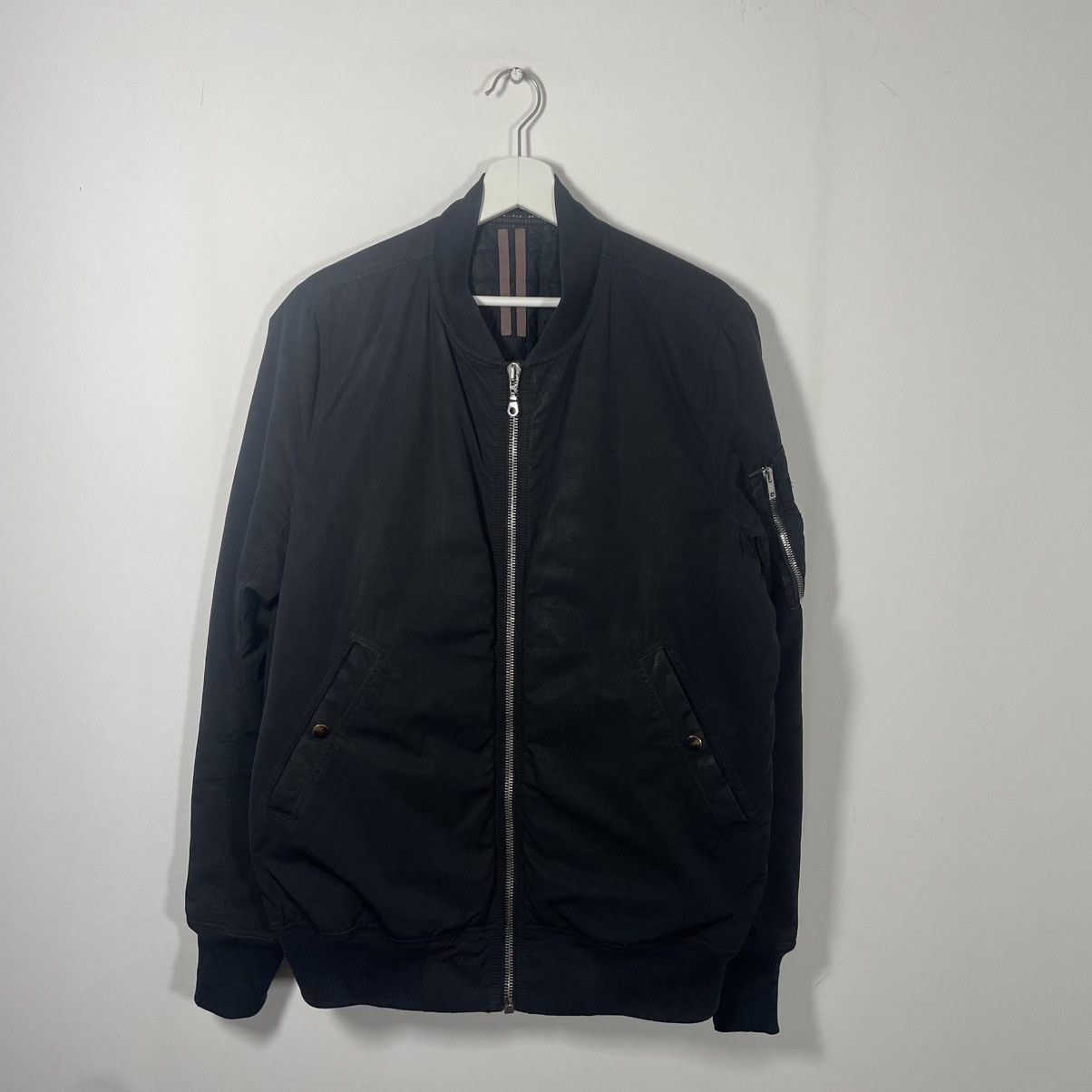 Rick Owens Rick Owens black bomber Size US L / EU 52-54 / 3 - 2 Thumbnail
