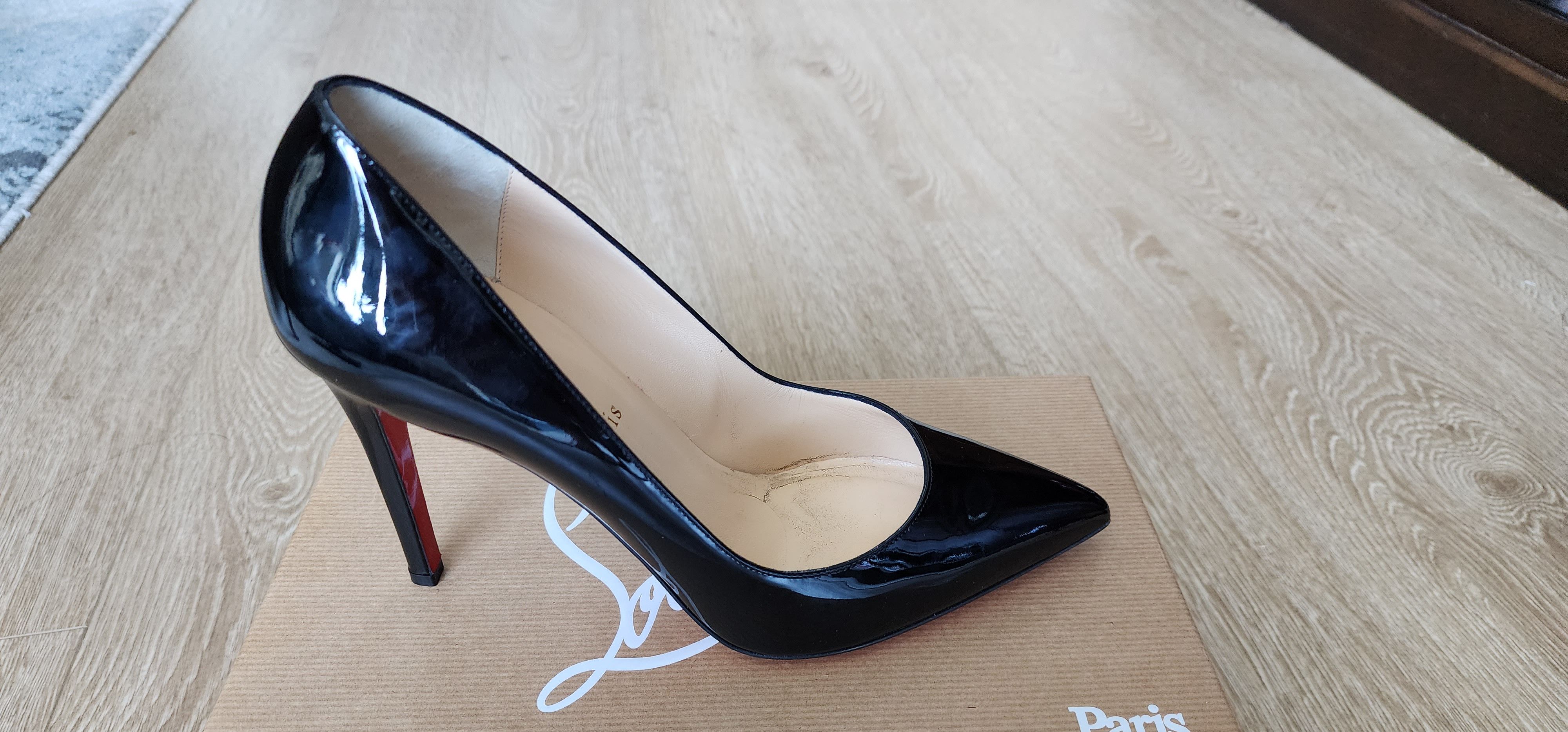 Christian Louboutin Pigalle Patent Leather Pump Size US 9.5 / IT 39.5 - 9 Thumbnail