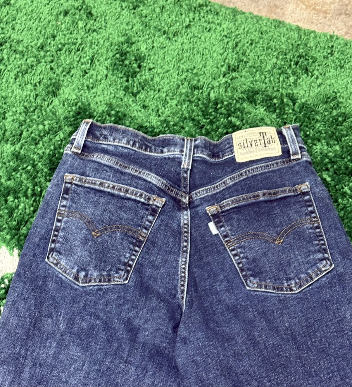 Levi's Levi's Silver Tab Denim Jeans Baggy Sz. 29 Size US 29 - 4 Thumbnail