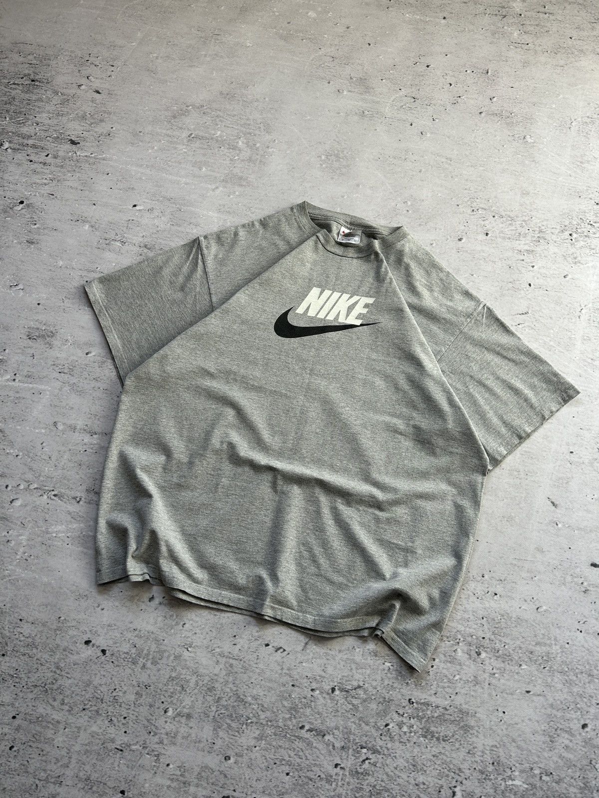 Nike × Vintage 💥FAST SALE💥Vintage Nike Big Logo Baggy T-shirt 90s Size US XL / EU 56 / 4 - 3 Thumbnail