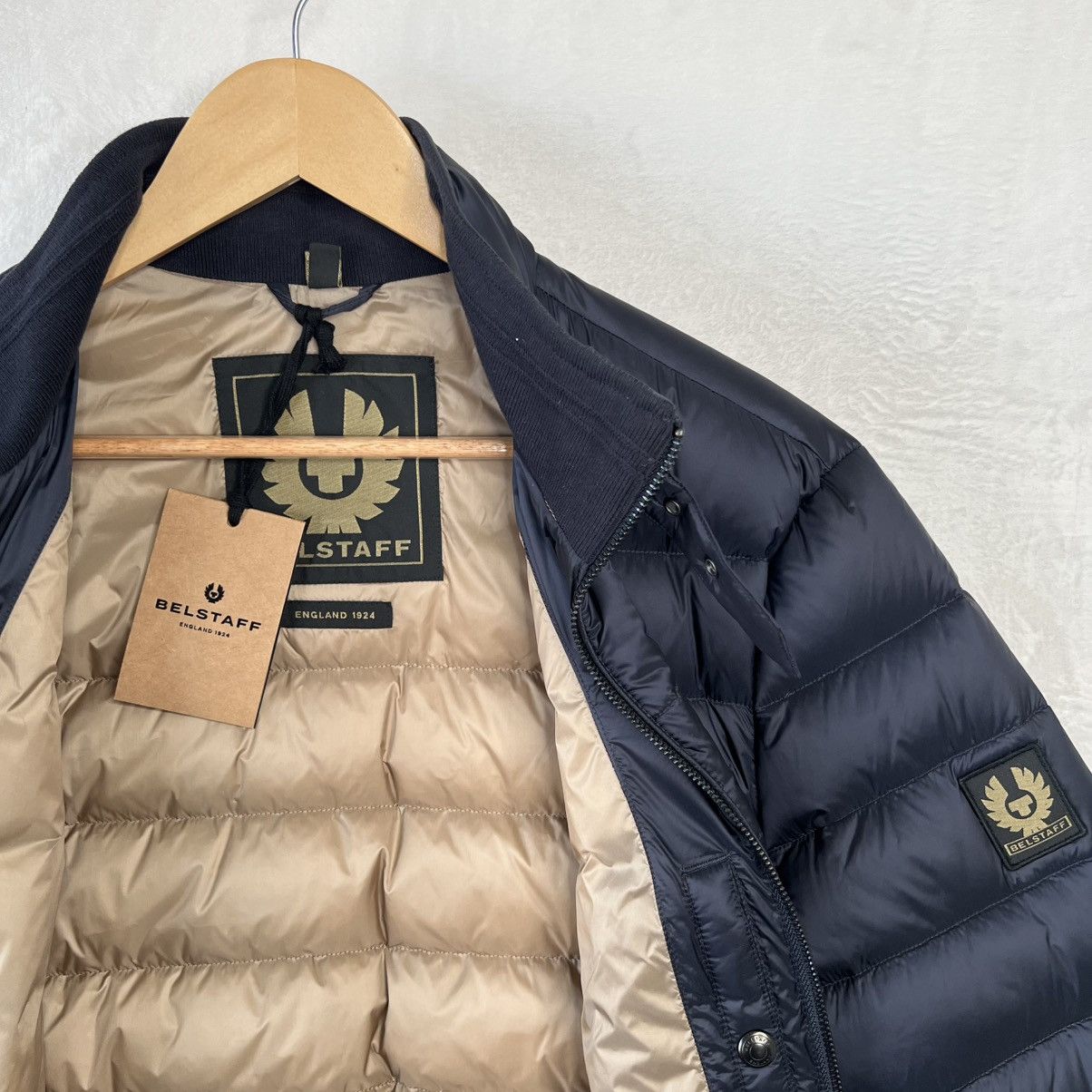 Belstaff Belstaff Circuit Puffer Quilted Jacket Navy UK 38 IT 48 M Size US M / EU 48-50 / 2 - 12 Thumbnail