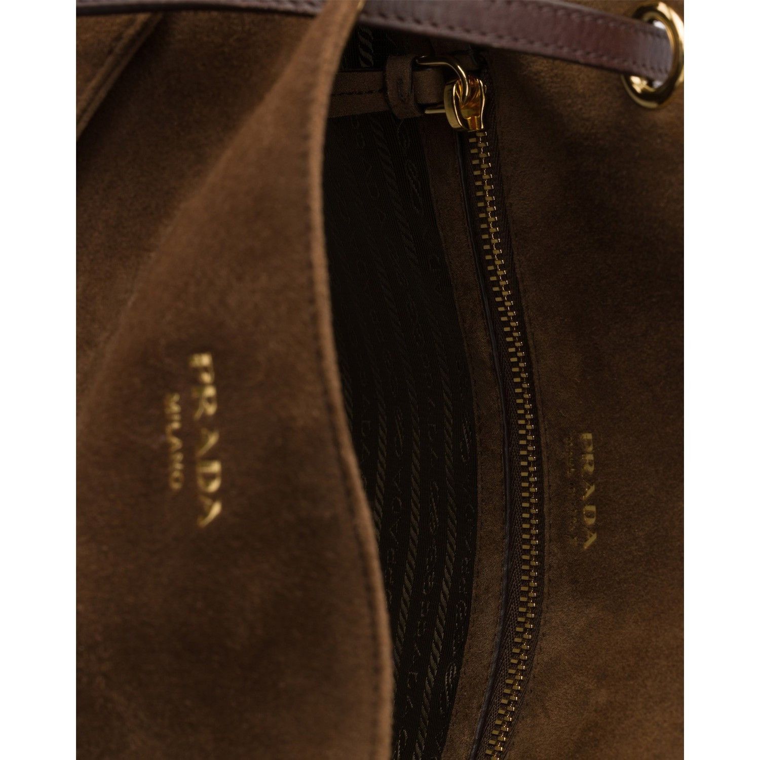 Prada PRADA Carry Medium $3500 Cocoa Brown Tote Bag New & Authenti Size ONE SIZE - 4 Thumbnail