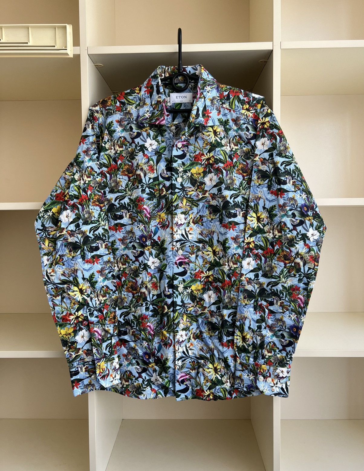 ETON Men's Shirt 100% cotton Size 41 - 16 (L)