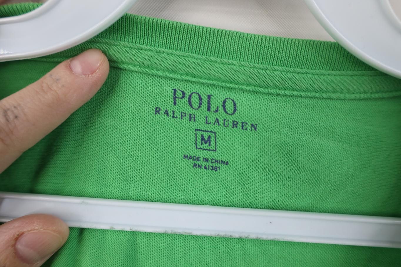 Polo Ralph Lauren Vintage Y2K Ralph Lauren Cotton Pocket T-Shirt Lime Green Size US M / EU 48-50 / 2 - 9 Thumbnail