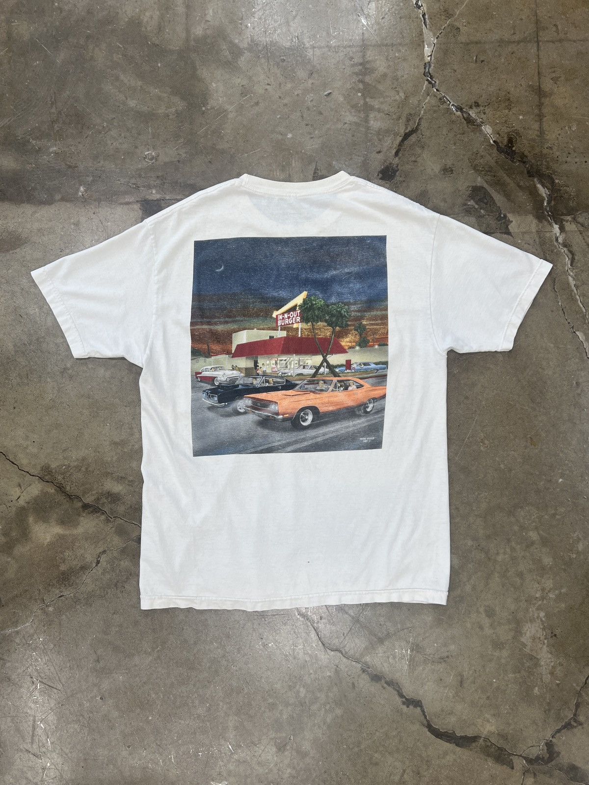 Vintage 2007 In-N-Out Drive Thru Graphic Tee Large Size US L / EU 52-54 / 3 - 2 Thumbnail