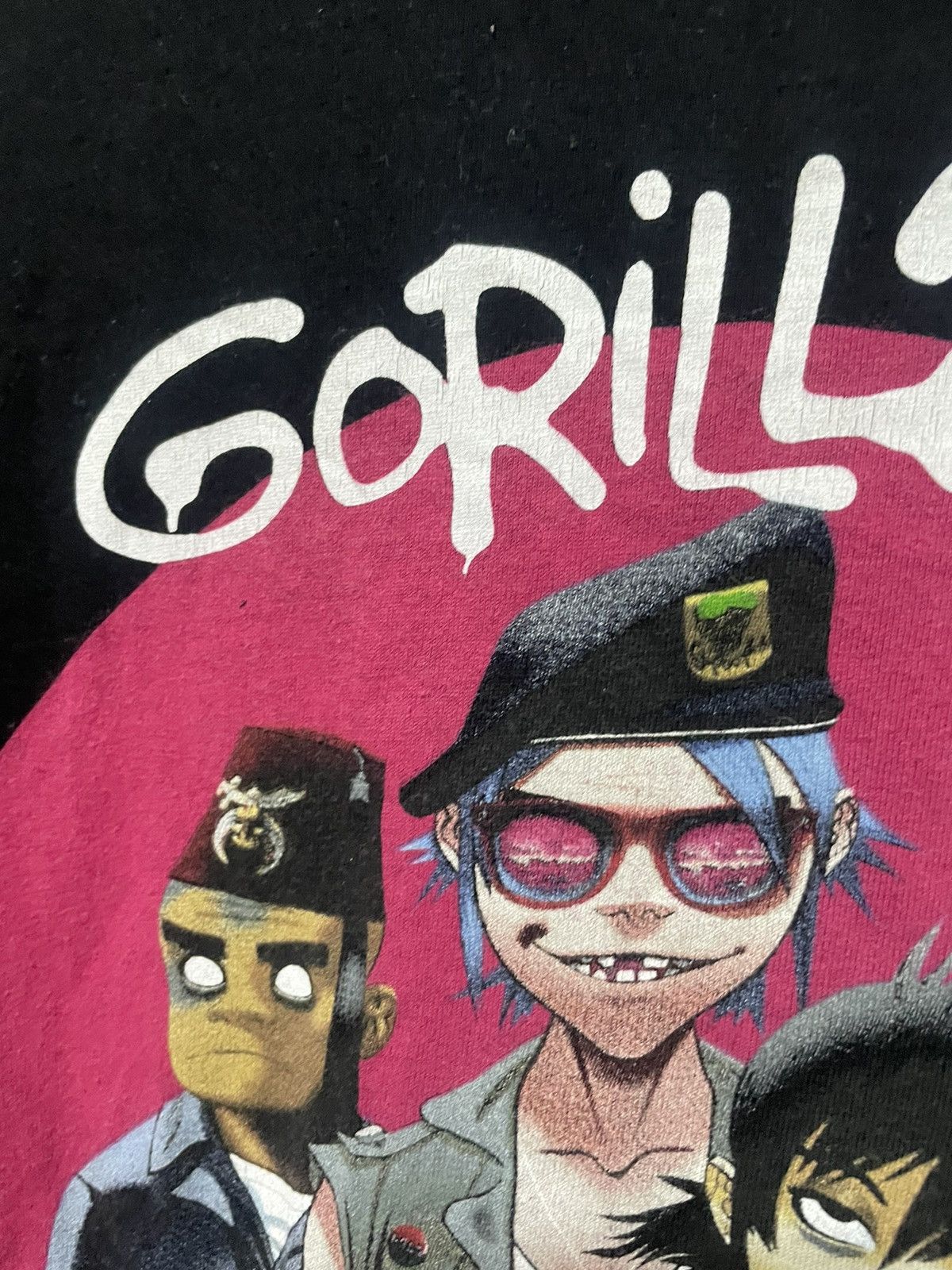 Band Tees Vintage Gorillaz Promo Album Graphic T-Shirt Y2K Band Tee Size US M / EU 48-50 / 2 - 3 Thumbnail
