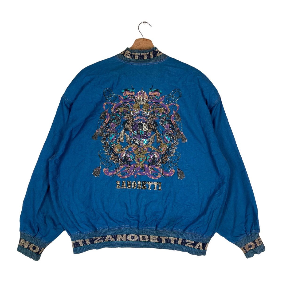 Vintage Vintage Zanobetti Firenze-Italy Fancy Button Jacket Size XL / US 12-14 / IT 48-50 - 8 Thumbnail