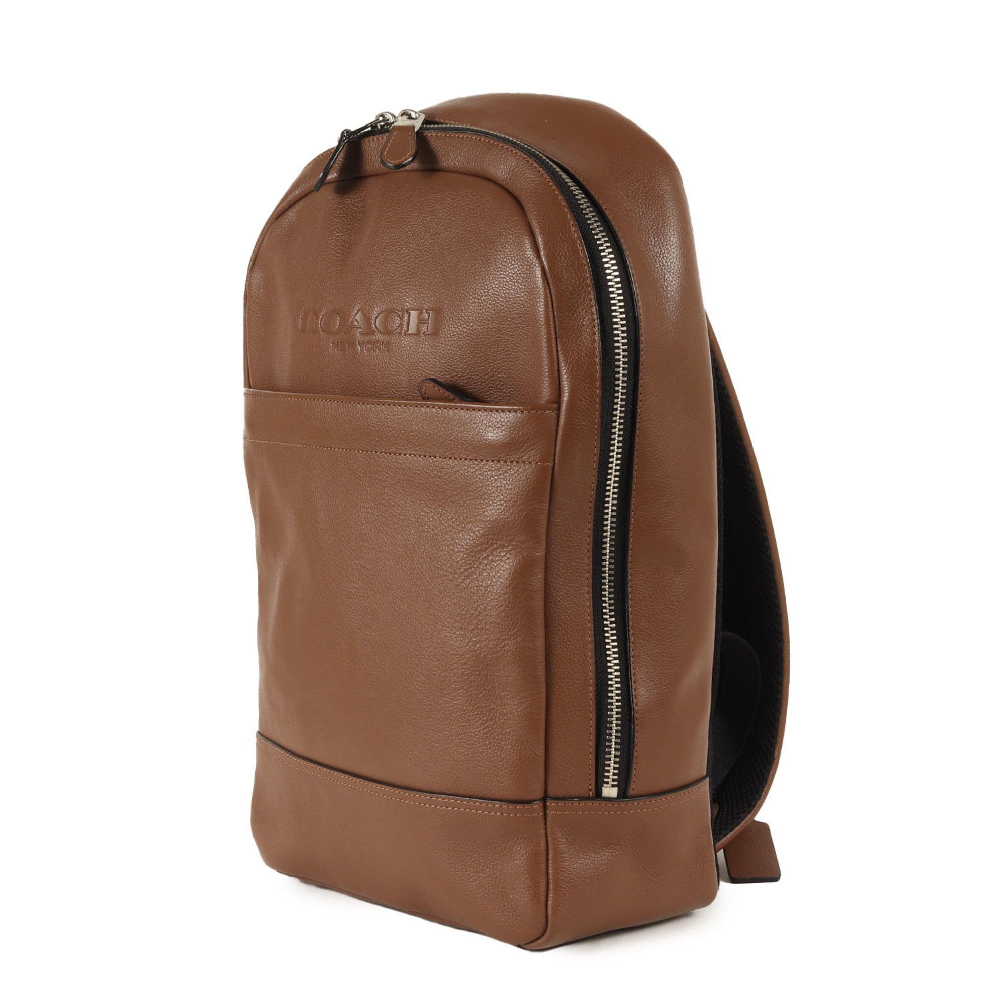 ○コーチ COACH 牛革 リュック F54135 Charles Slim Backpack In Sport Calf Leather チャールズ スリム バッグパック スポーツカ  中古 COACH Charles Backpack Sport Calf Leather (Charles Slim In F54135