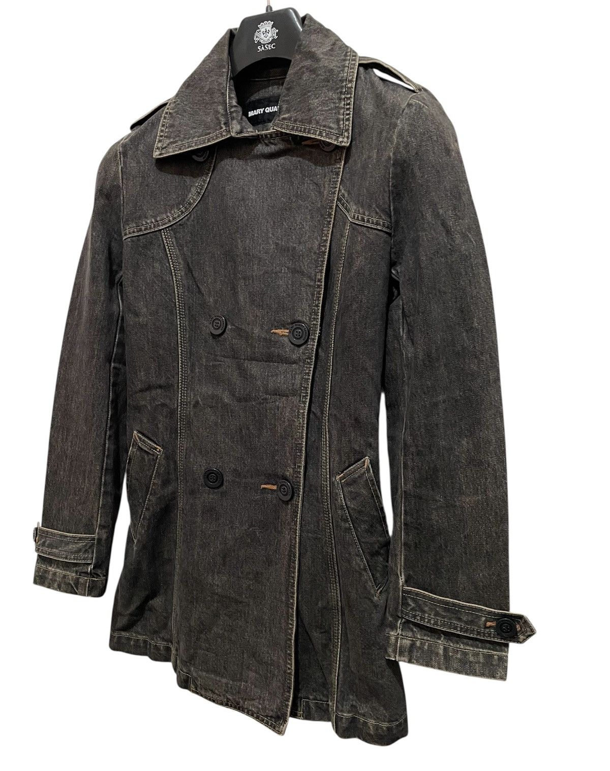 Other MARY QUANT DENIM SHORT TRENCH COAT Size M / US 6-8 / IT 42-44 - 2 Thumbnail