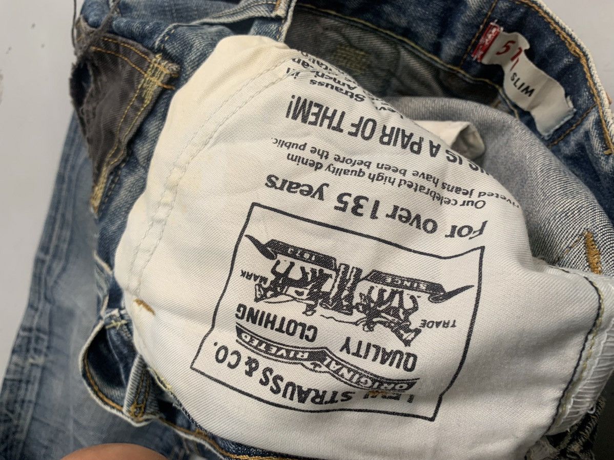 Levi's Vintage Levi’s buckle belt denim Size US 28 / EU 44 - 9 Thumbnail