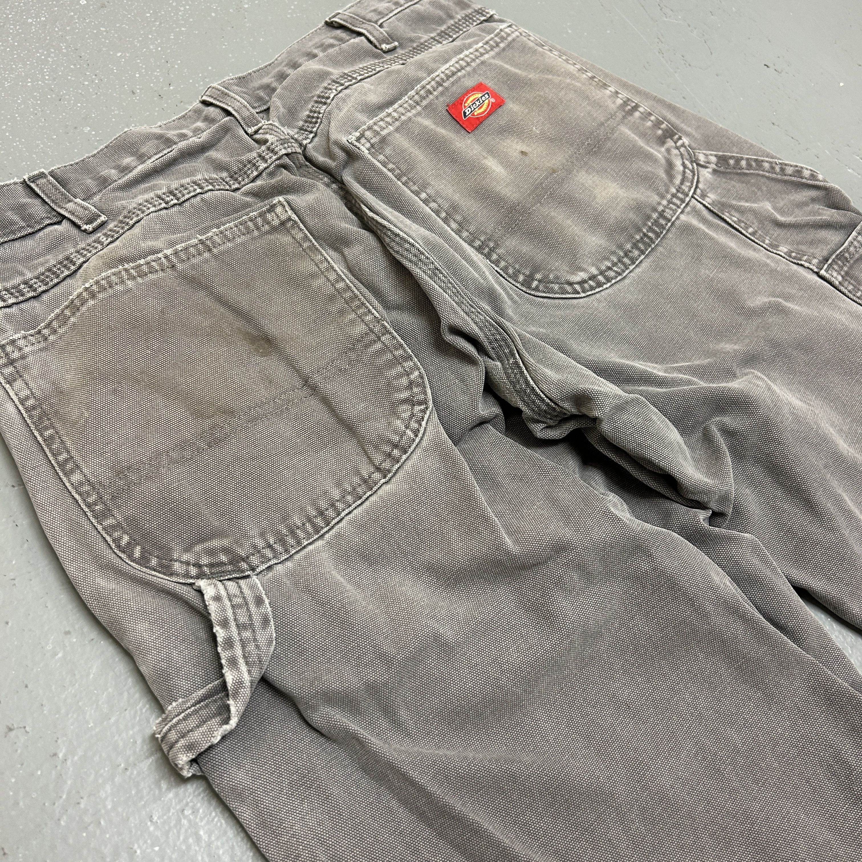 Dickies Distressed Vintage Dickies Workwear Pant — Grey (32x32) Size US 32 / EU 48 - 4 Thumbnail