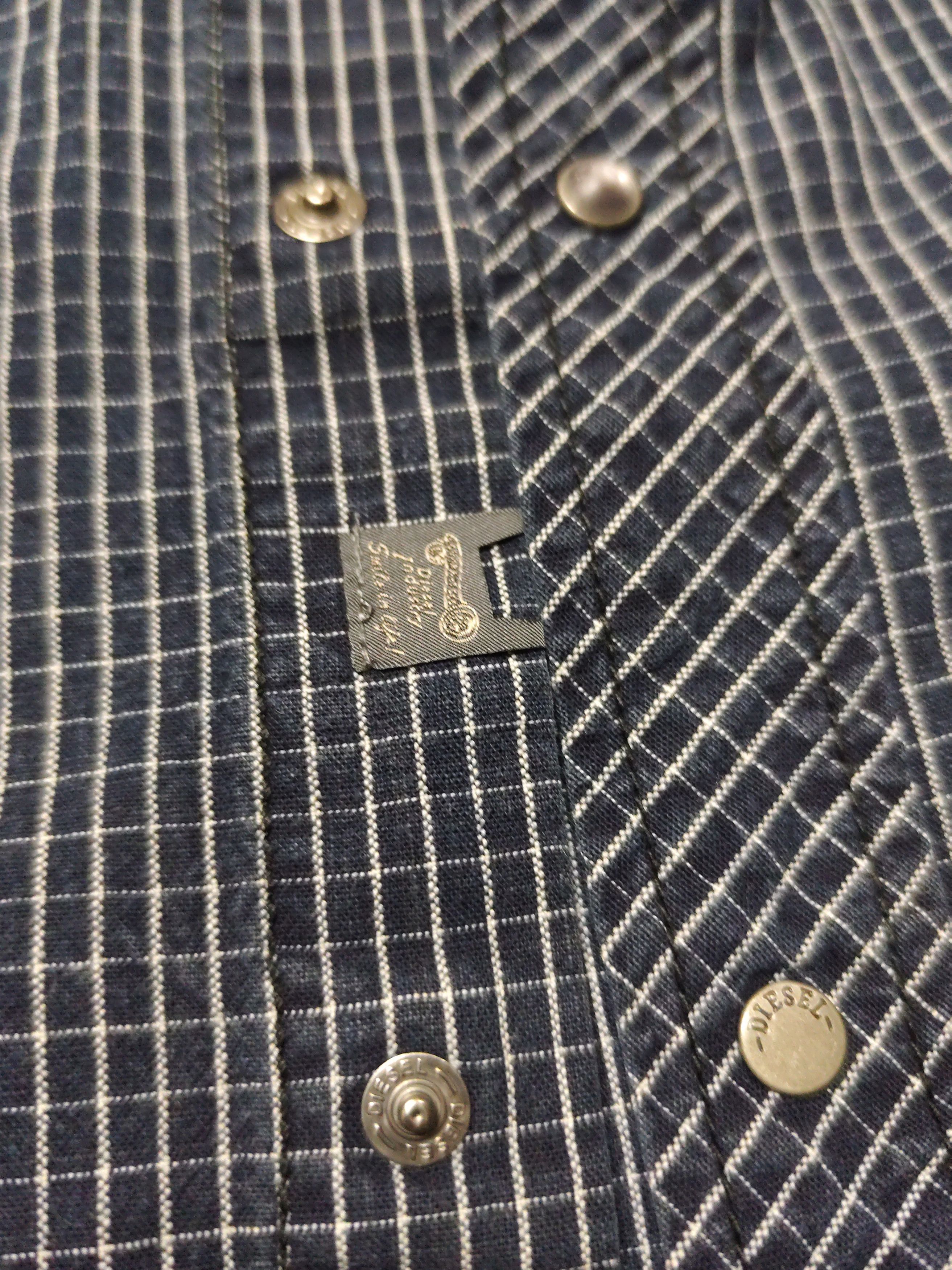 Diesel Diesel Industry Western Snap Button Shirt Size US S / EU 44-46 / 1 - 12 Thumbnail