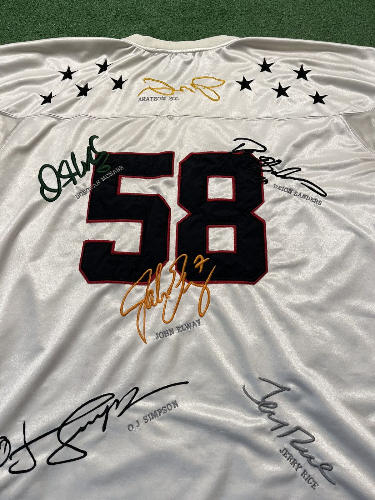 Mvp × NFL × Vintage MVP Pro Bowl Vintage NFL Jersey Size US XL / EU 56 / 4 - 4 Thumbnail