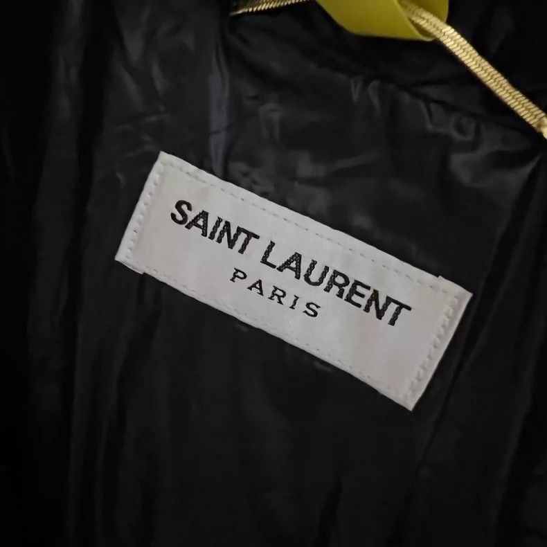 Saint Laurent Paris saint Laurent parisBlack Drawstring Hooded Down Jacket 250 Size XS / US 0-2 / IT 36-38 - 4 Thumbnail