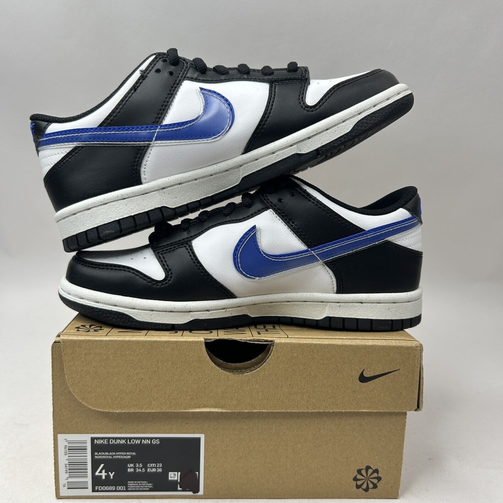 Nike Nike Dunk Low GS Next Nature “TPU Swoosh” 2024 Size US 5.5 / IT 35.5 - 3 Thumbnail