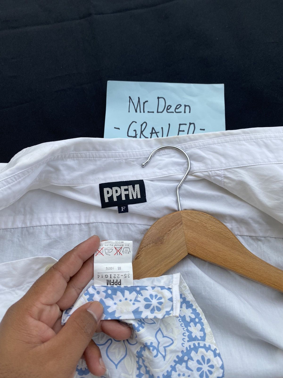 PPFM Rare PPFM White Button Shirt Size US S / EU 44-46 / 1 - 10 Thumbnail