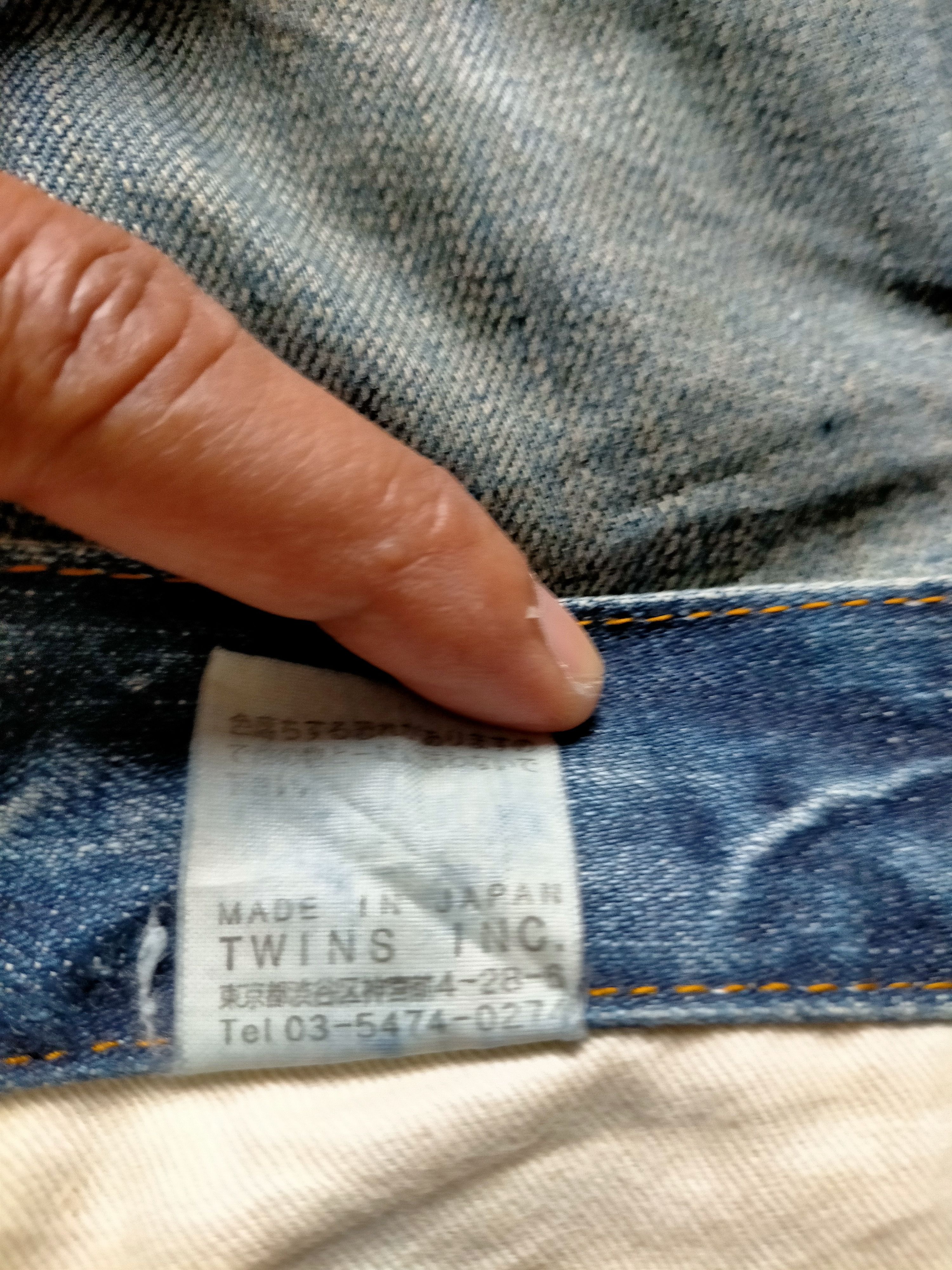 Hysteric Glamour × Japanese Brand Made in Japan Acoustic Denim Pants Size US 31 - 18 Thumbnail