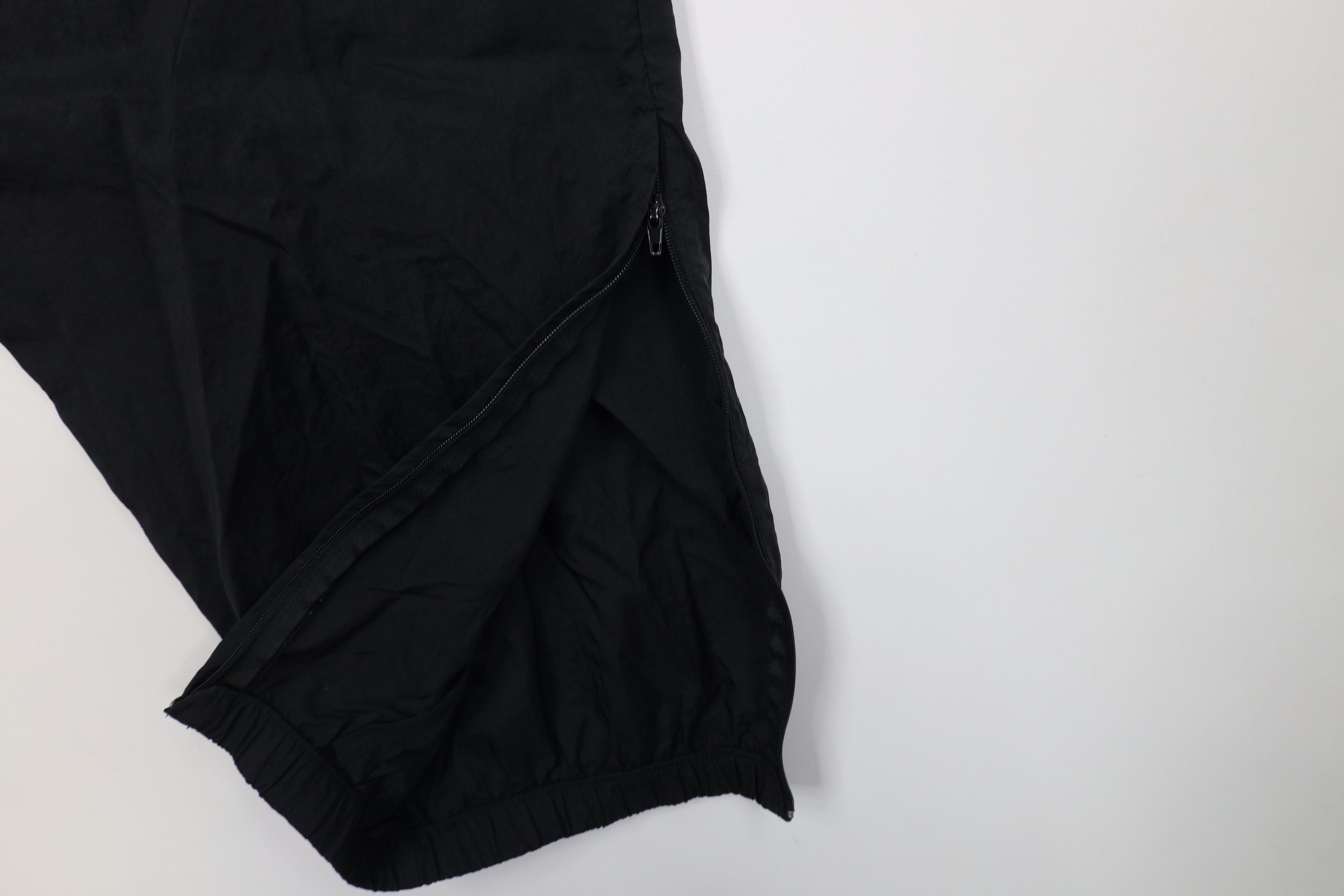 Vintage Vintage 90s Nike Mini Swoosh Windbreaker Joggers Pants Black Size US 38 / EU 54 - 5 Thumbnail