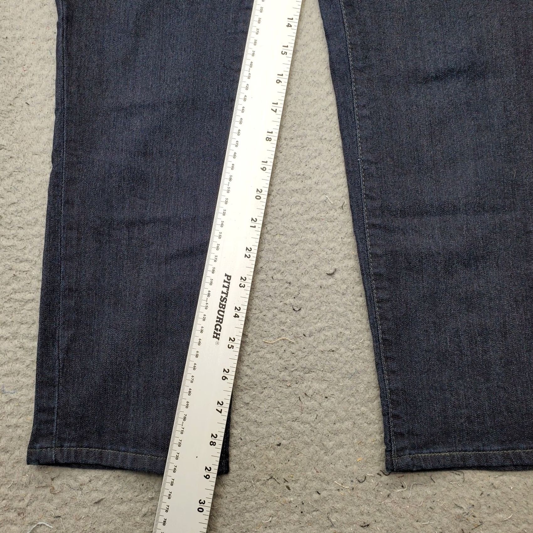 Levi's Levi's Signature Curvy Jeans Womens 12 Blue Denim Skinny Leg Jeans Size 34" / US 12 / IT 48 - 4 Thumbnail