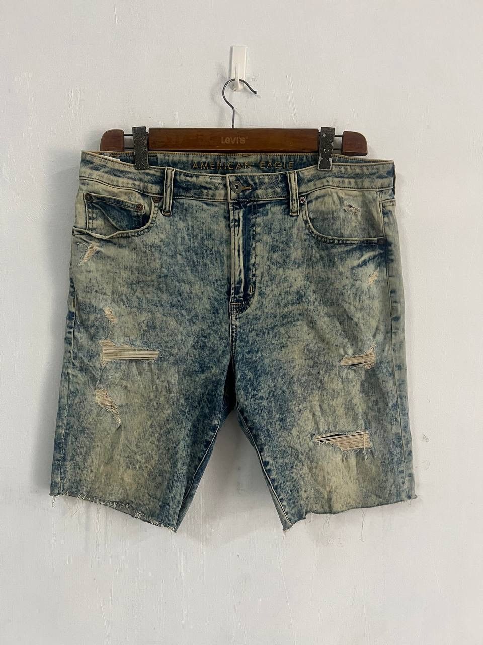 American Eagle Outfitters American Eagle Fade Rusty Distressed Denim Crop Size US 36 / EU 52 - 3 Thumbnail