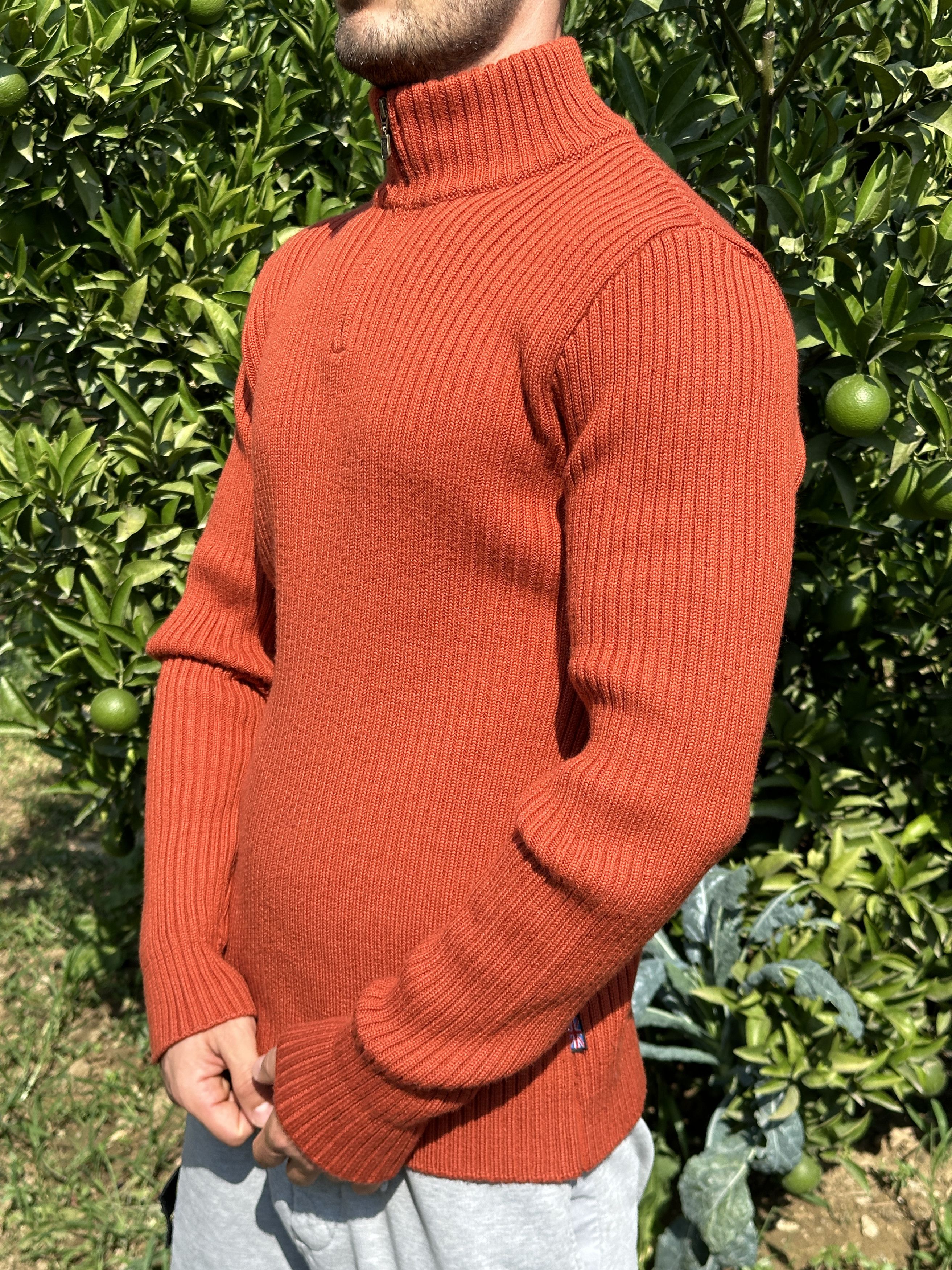 Belstaff Belstaff Pullover Striped Slim Fit Sweater Jumper Size XL Size US XL / EU 56 / 4 - 1 Thumbnail