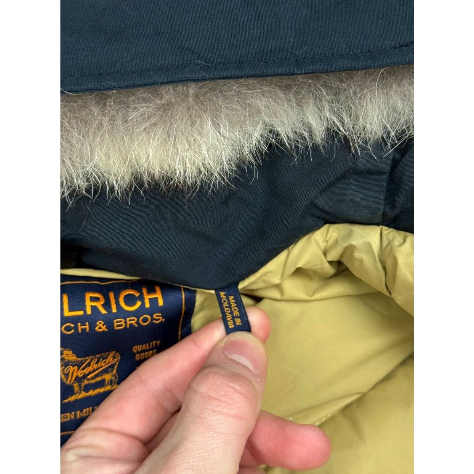 Vintage VINTAGE Woolrich Jacket Parka Hooded Down Woolrich Arctic Men's S Black Size US S / EU 44-46 / 1 - 6 Thumbnail