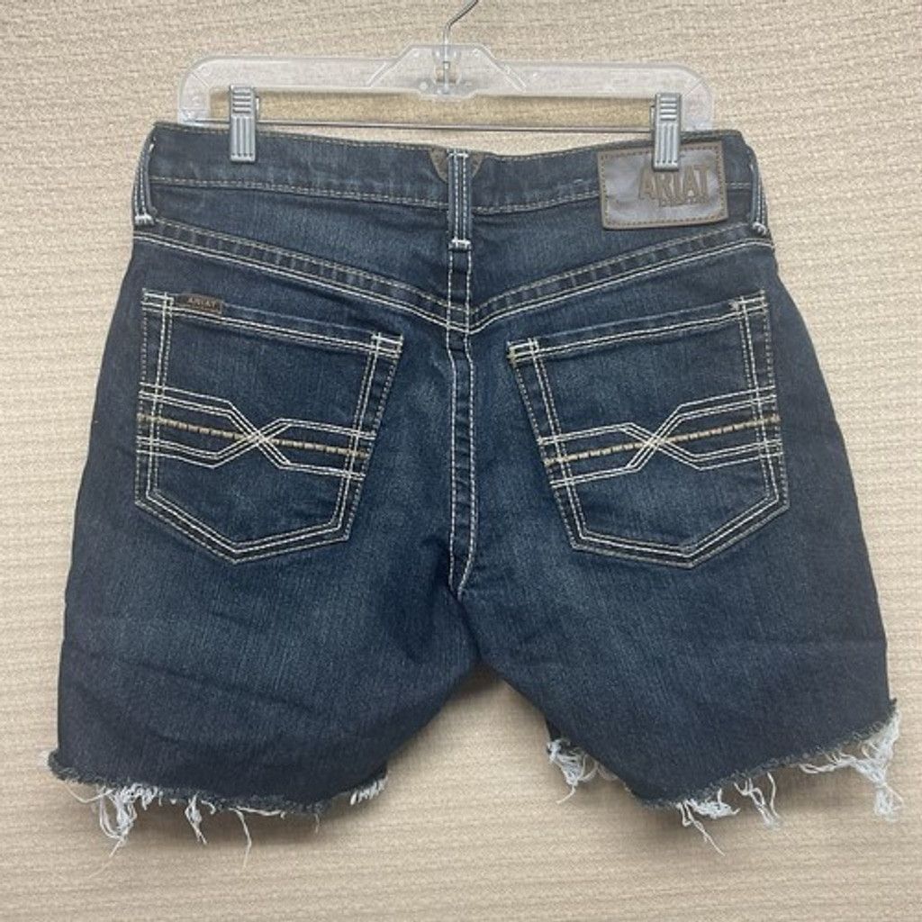 Ariat Ariat M4 Relaxed Blue Cutoff Jean Shorts Unisex Adult 32x32 Size US 32 / EU 48 - 9 Thumbnail