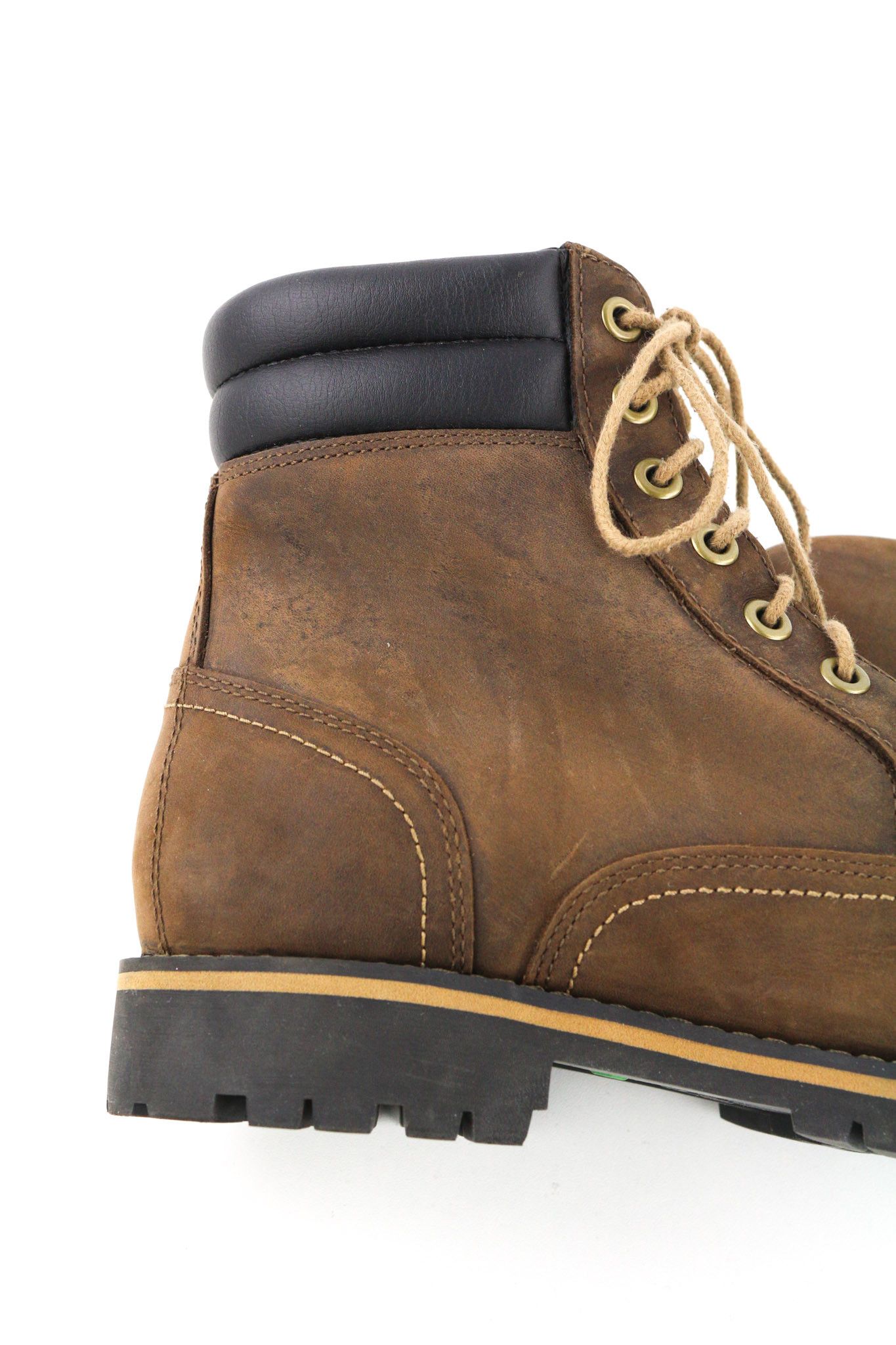 Timberland 6857B UK8 Brown Leather Aged Waterproof Boots 79964 Size US 8.5 / EU 41-42 - 9 Thumbnail