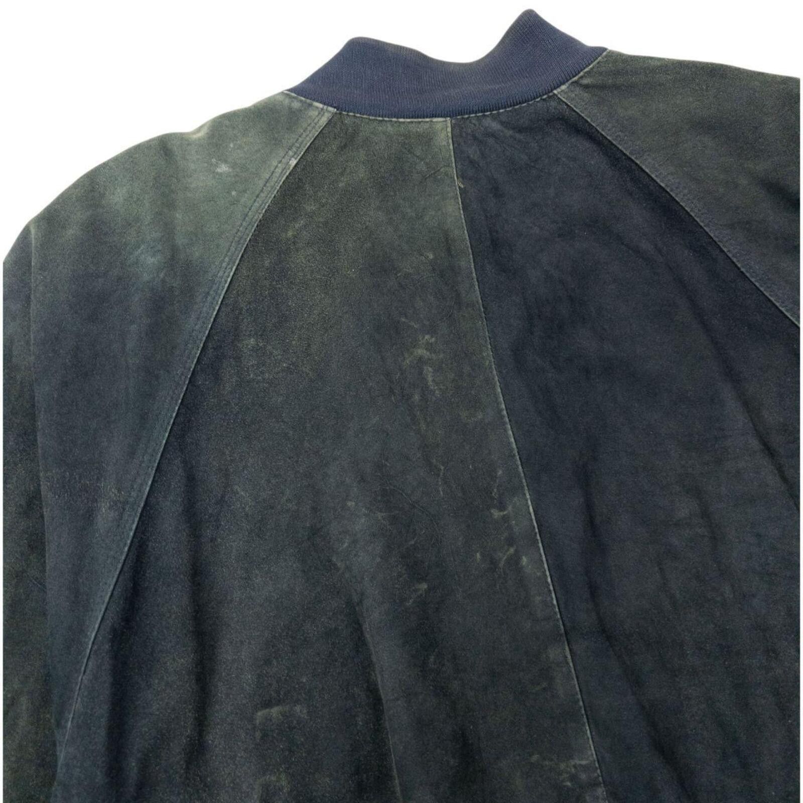 Hugo Boss Vintage 90s Hugo Boss Button Up Suede Bomber Jacket Size XL Size US XL / EU 56 / 4 - 7 Thumbnail
