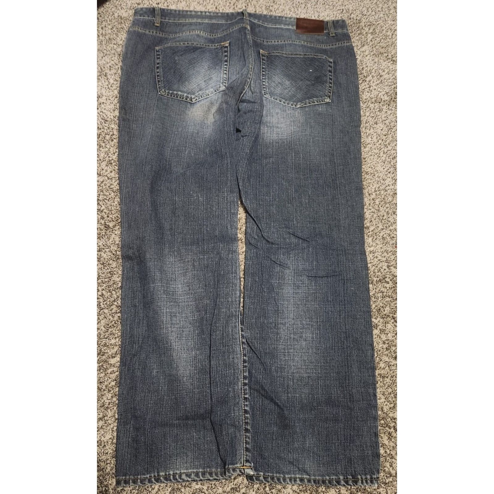 Gant GANT Jeans Men's Jeans Baggy Fit 90s Size W40 L34 Regular 100% Cotton Blue Denim Belt Loops 5-Pocket Design City Modern Classic Mens Size US 40 / EU 56 - 2 Thumbnail