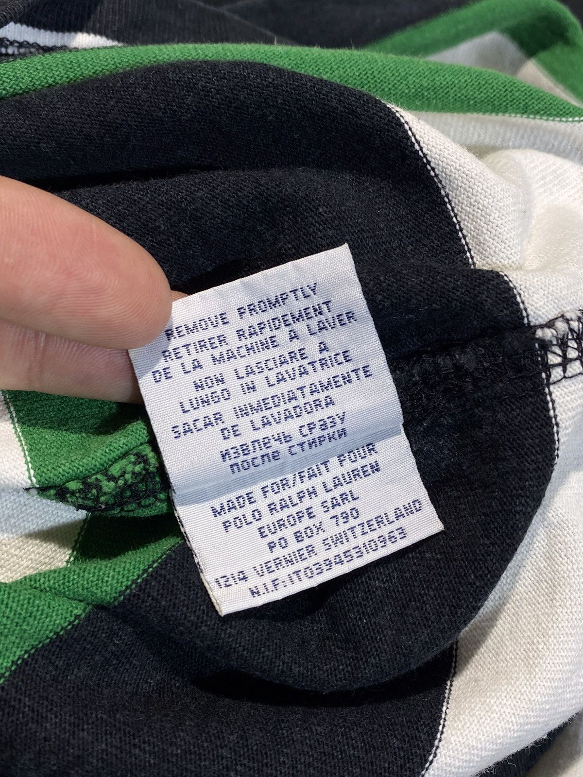 Polo Ralph Lauren 🔥 POLO RALPH LAUREN RUGBY STRIPED SHIRT PREPPY 2000s VIBES Size US L / EU 52-54 / 3 - 14 Thumbnail