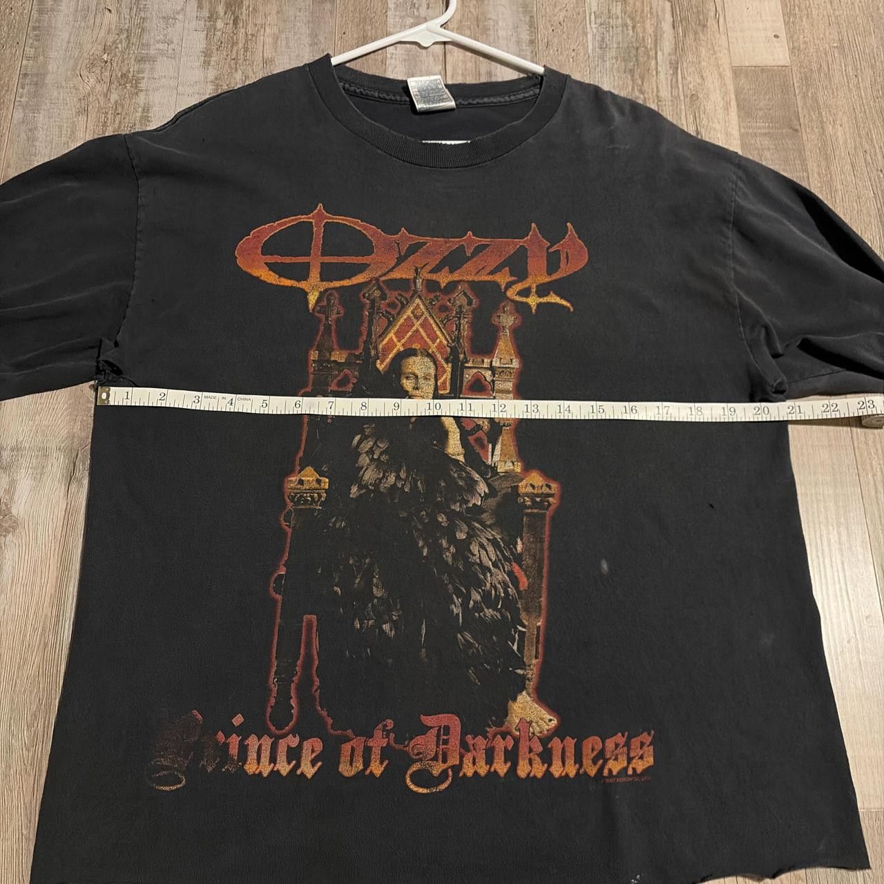 Ozzy Osbourne 90s-00s Vintage Ozzy Osbourne Prince of Darkness Longsleeve Size US L / EU 52-54 / 3 - 3 Thumbnail