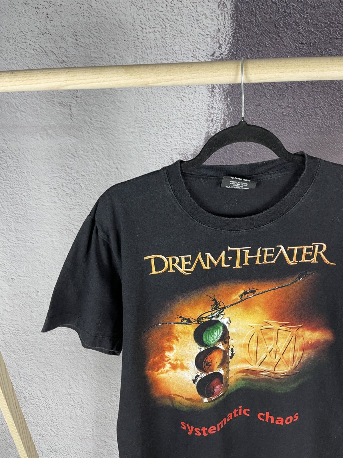 Band Tees Vintage Dream Theater Systematic Chaos rock Chang promo tee Size US M / EU 48-50 / 2 - 3 Thumbnail