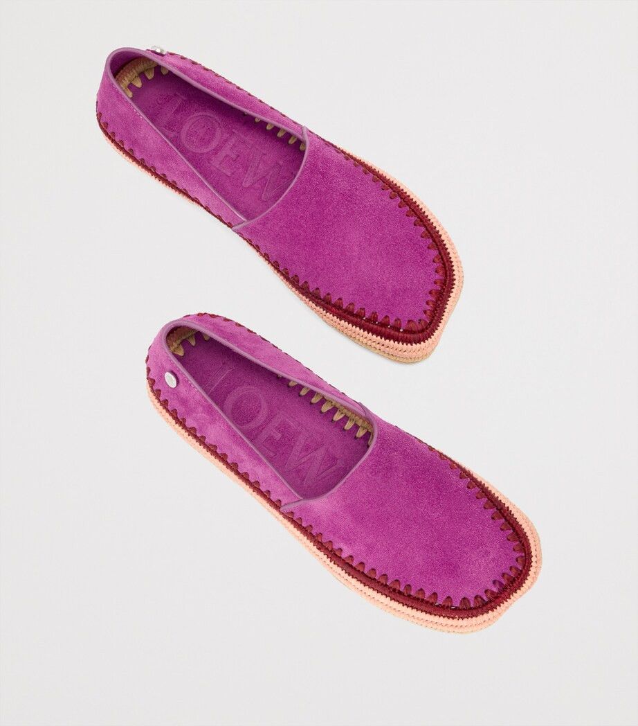 Loewe o1in1g0426 RIO Slippers Espadrilles in Fuchsia Size US 7 / IT 37 - 4 Thumbnail