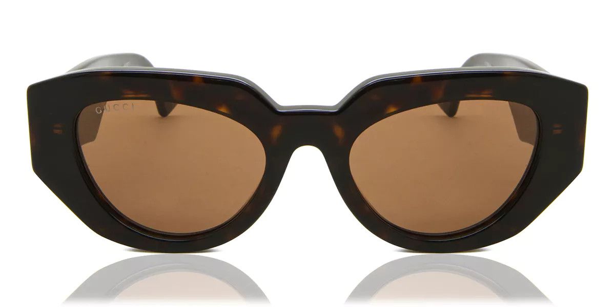 Gucci NEW GUCCI GG1421S-002 Havana Size ONE SIZE - 4 Thumbnail