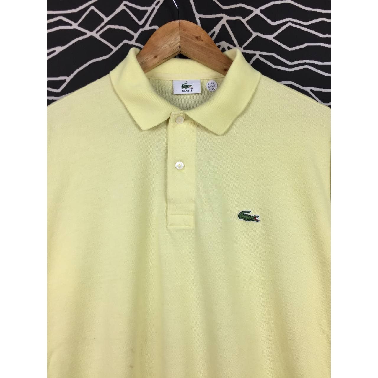 Lacoste Vtg Lacoste Small Logo Made In Japan Long Sleeve Polo Tee Size US L / EU 52-54 / 3 - 3 Thumbnail
