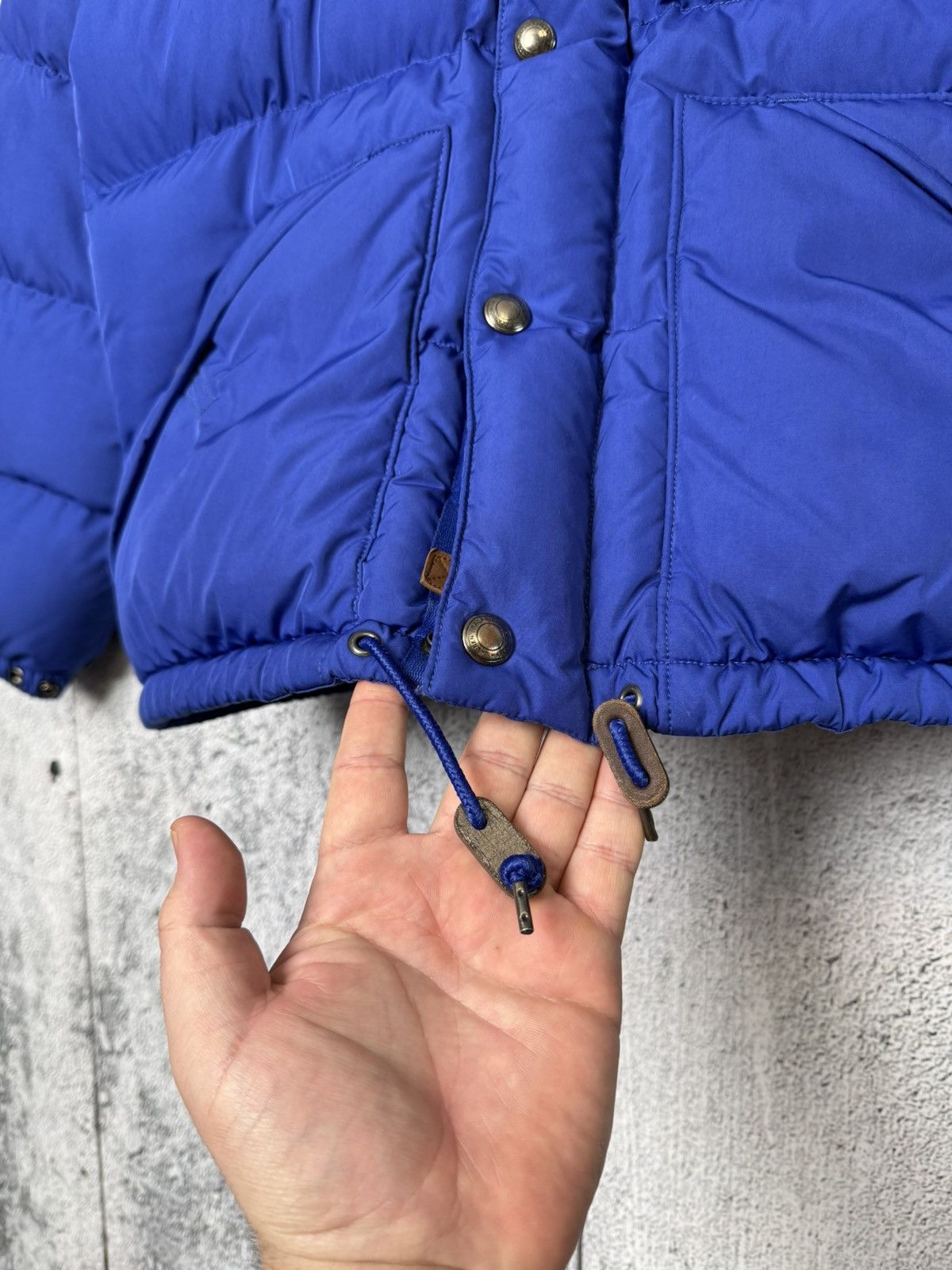 Polo Ralph Lauren Polo Ralph Lauren Men's Royal Blue Puffer Down Hooded Jacket Size US M / EU 48-50 / 2 - 9 Thumbnail