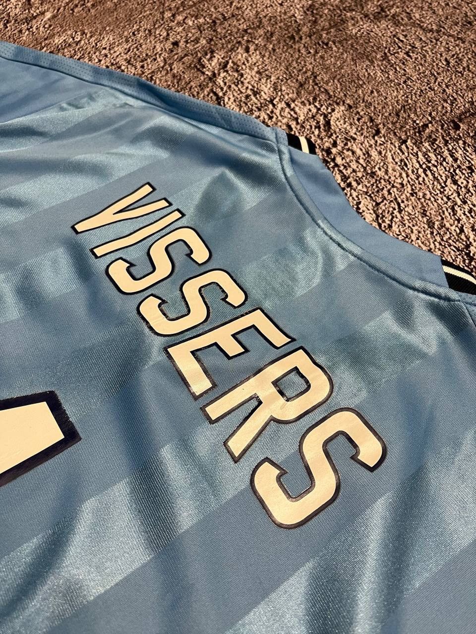 Vintage Ajax Amsterdam Jersey Mens Size XL Blue Adidas Netherland Size US XL / EU 56 / 4 - 7 Thumbnail