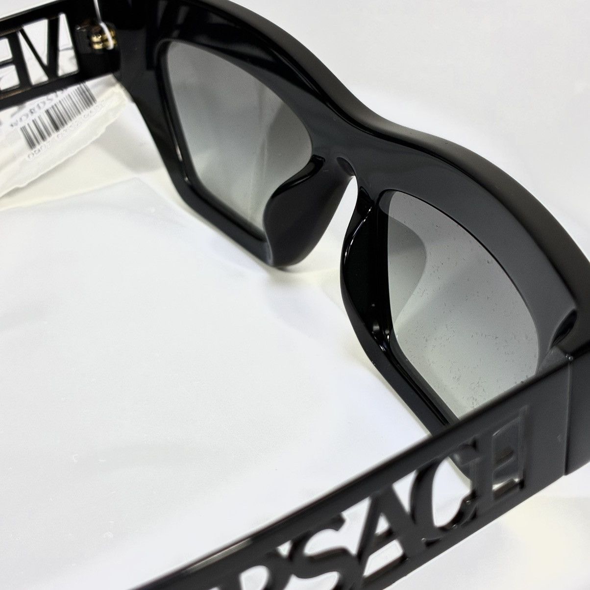 Versace Versace 53mm Irregular Sunglasses VE4432U 523211 Black NEW Size ONE SIZE - 8 Thumbnail