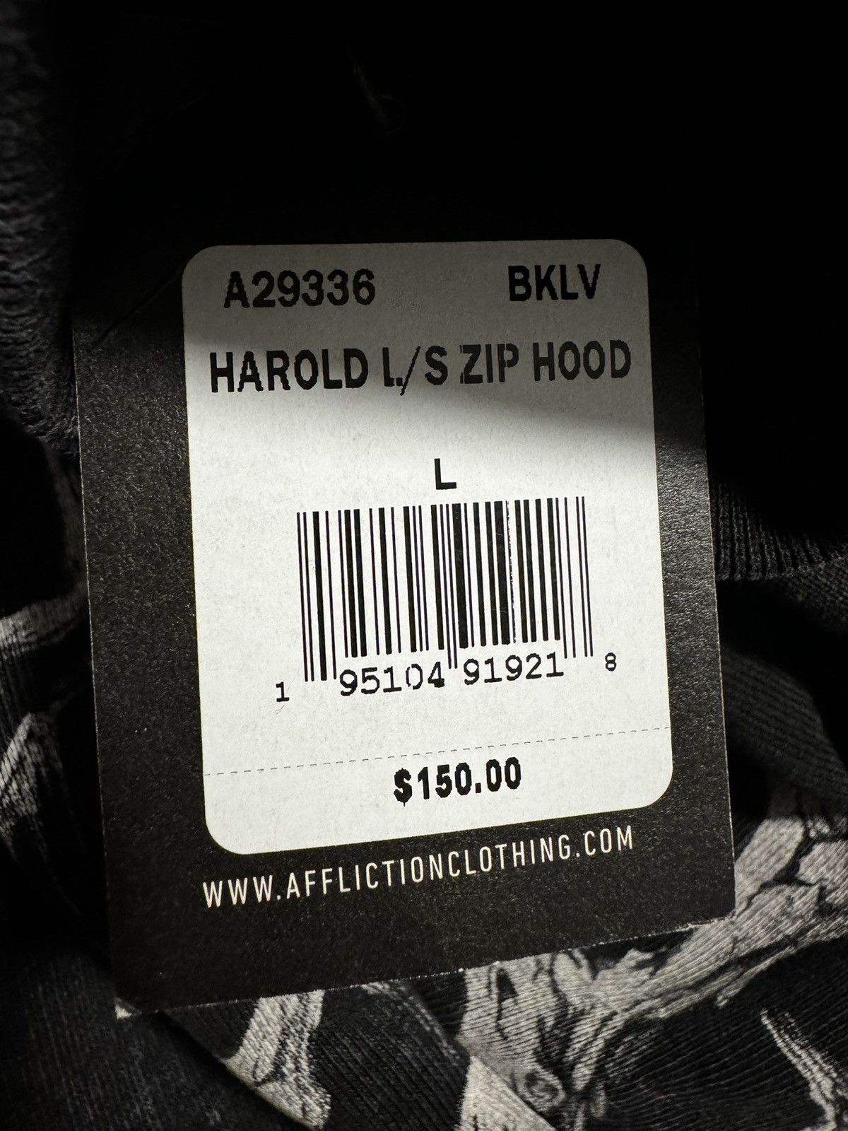 Affliction × Haunted Mound Affliction Harold zip up hoodie Size US L / EU 52-54 / 3 - 6 Thumbnail