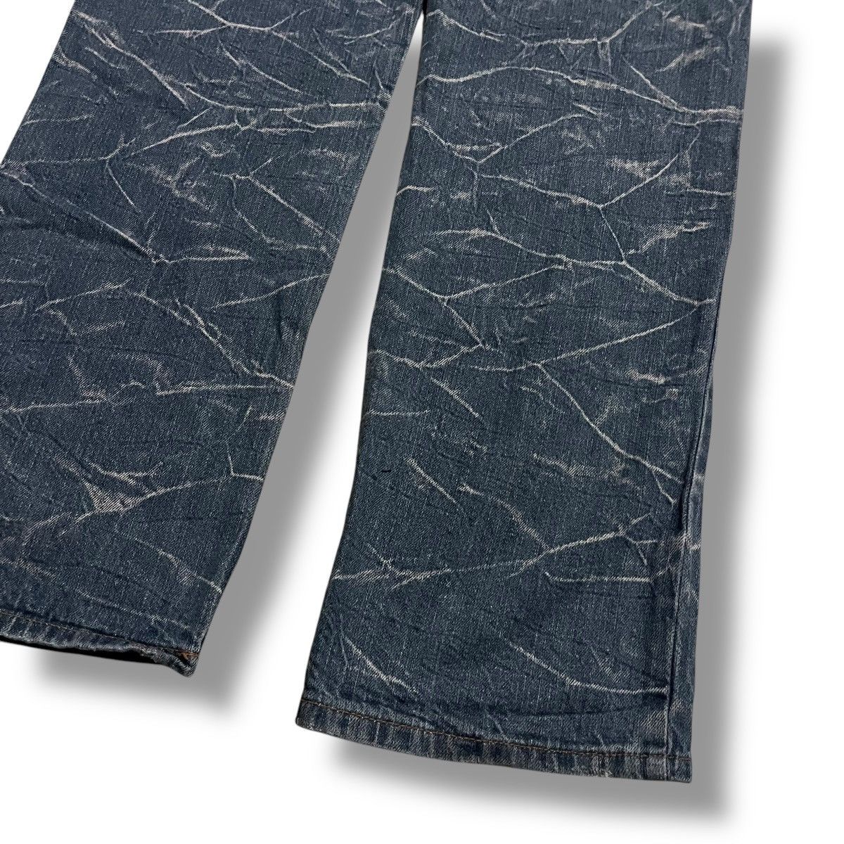 If Six Was Nine VINTAGE NYLAUS DOUBLE WAIST STONE WASH DENIM PANT Size US 32 / EU 48 - 18 Thumbnail