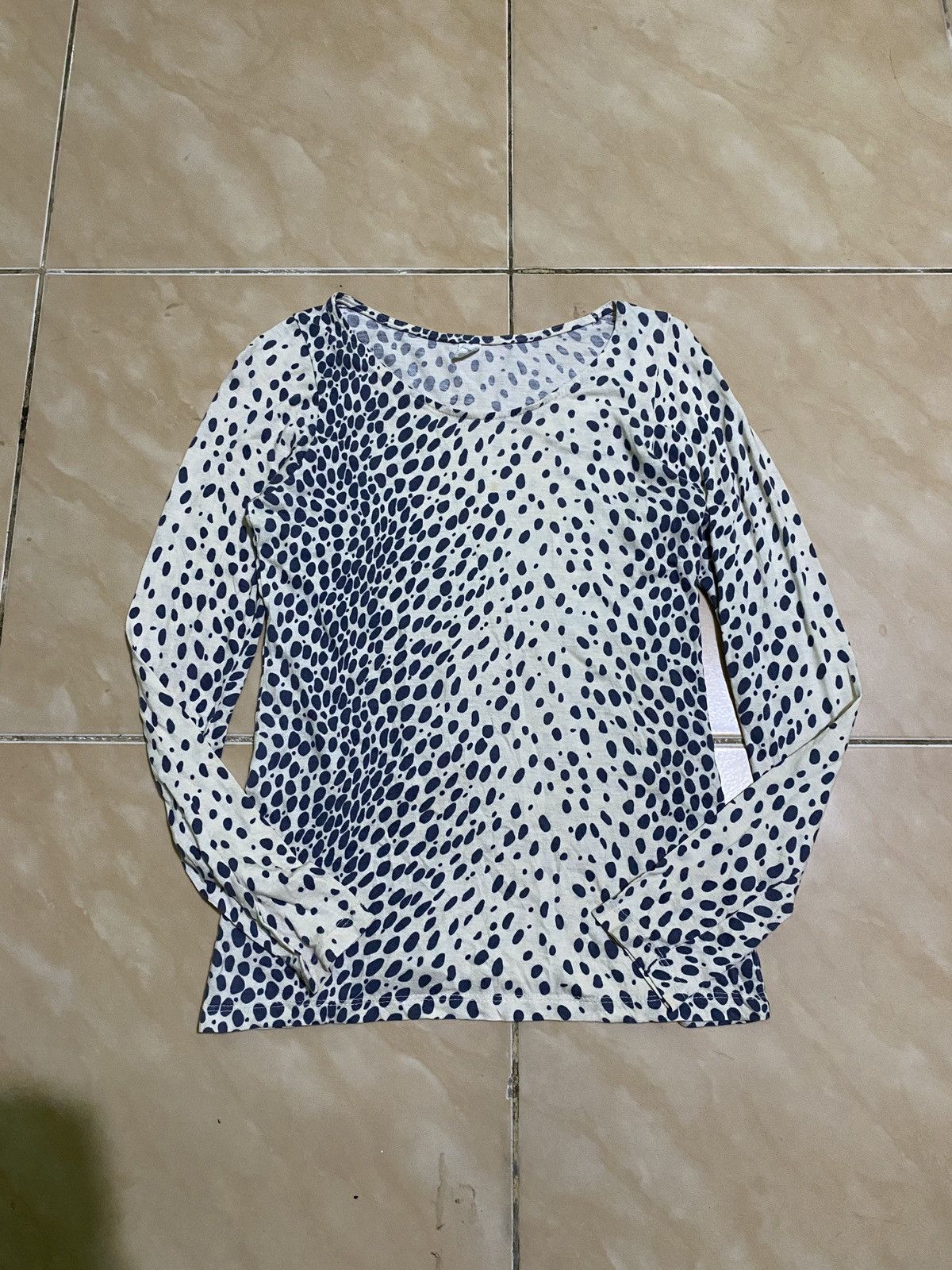 Japanese Brand Longsleeve eyes ebony animal print Size US S / EU 44-46 / 1 - 2 Thumbnail