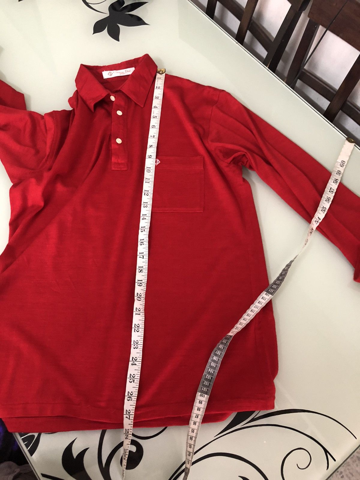 Christian Dior Monsieur Vintage 90s Christian Dior Sport Polo Long Sleeve Shirt Size US M / EU 48-50 / 2 - 14 Thumbnail