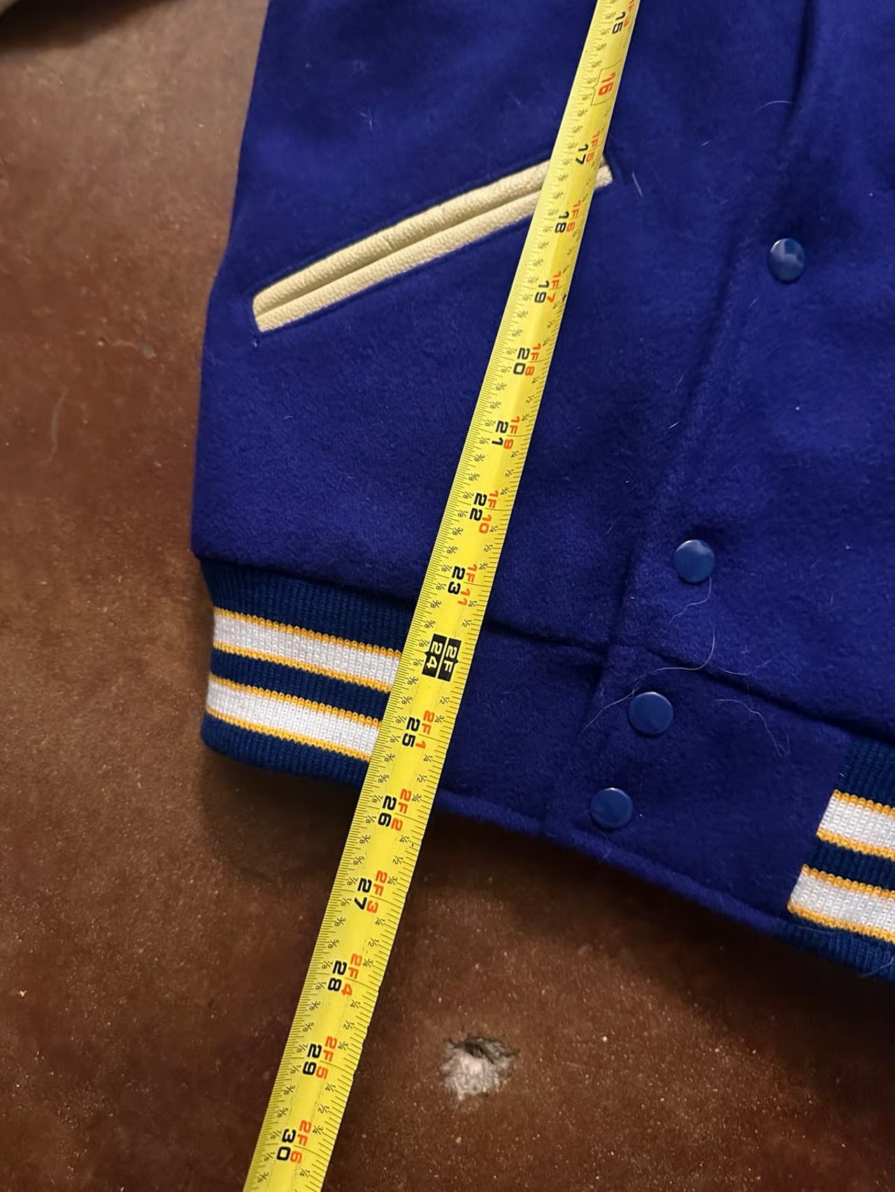 Other Vintage Maverick SJ State Leather Wool Varsity Jacket Size US S / EU 44-46 / 1 - 7 Thumbnail