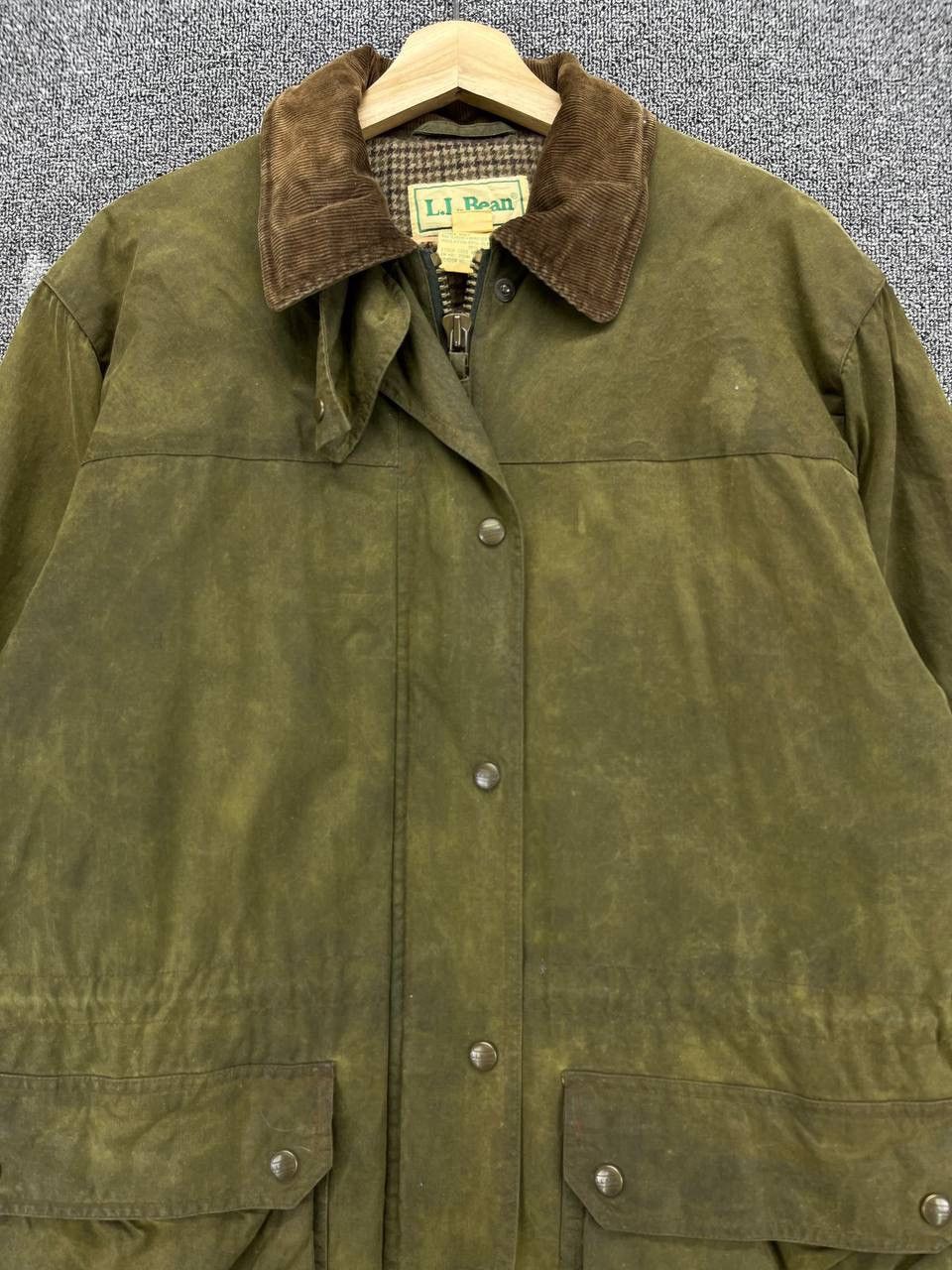 L.L. Bean Vintage L.L Bean Thinsulate Long Wax Jacket Size M / US 6-8 / IT 42-44 - 5 Thumbnail