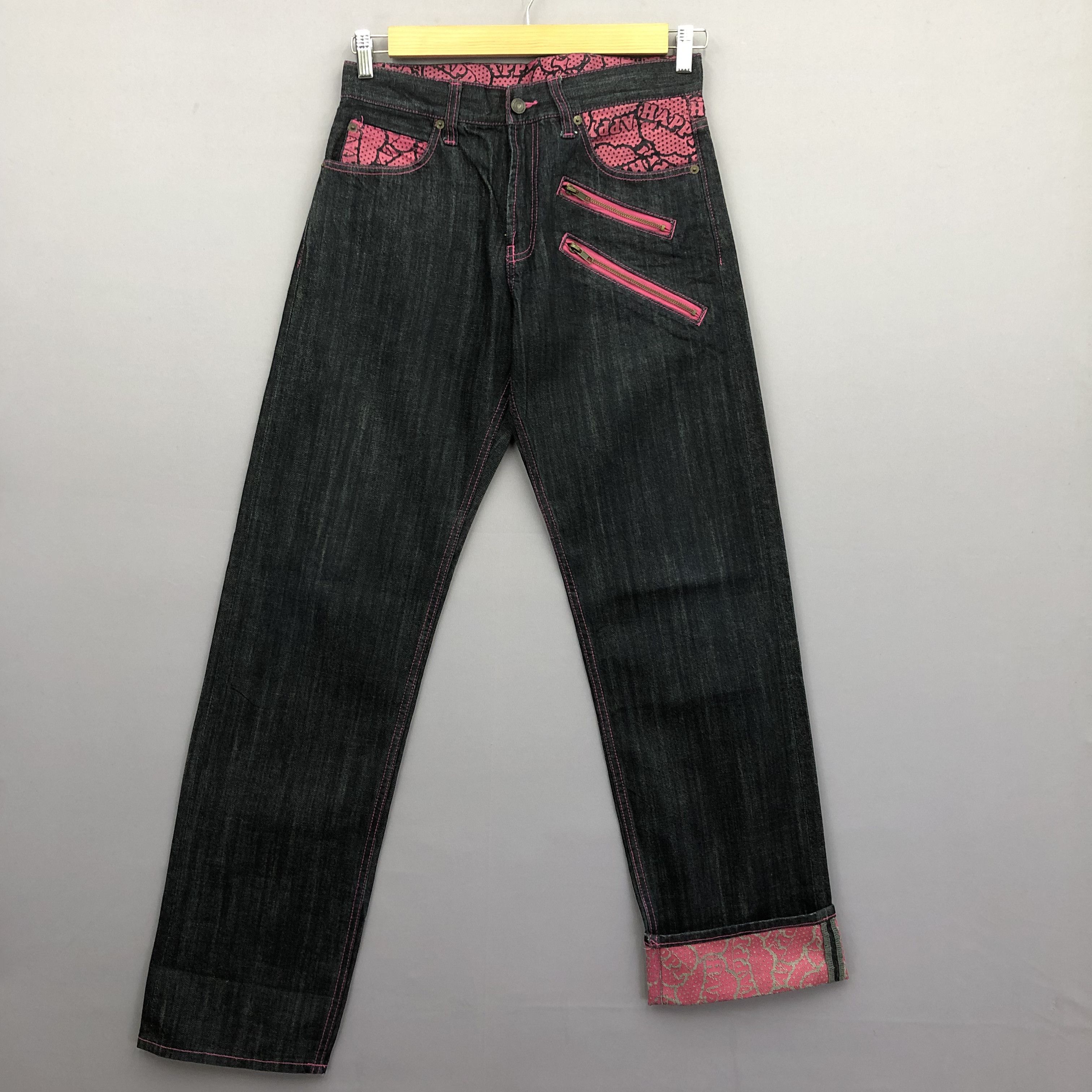 JNCO Crazy Y2K/2000s Japanese Baggy JNCO Style Jeans Skater Denim Size US 30 / EU 46 - 3 Thumbnail